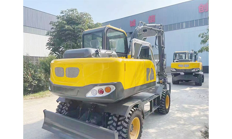 E.P Brand 7.5Ton small excavation MY75L  Wheel  Excavator 
