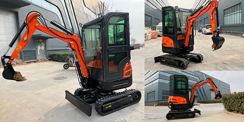 1.8 ton mini Kubota excavator, a new choice for efficient operation!