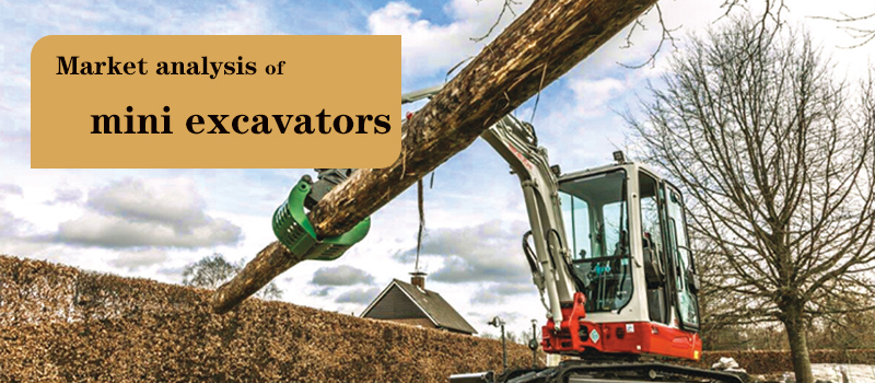Market analysis of mini excavators
